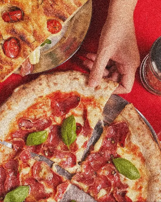 Pizza diavola con sopresata picante